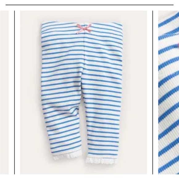 Baby Boden Ribbed Lace Leggings - Picture 3 of 11